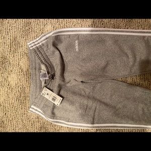 brand new grey adidas sweatpants with tags!